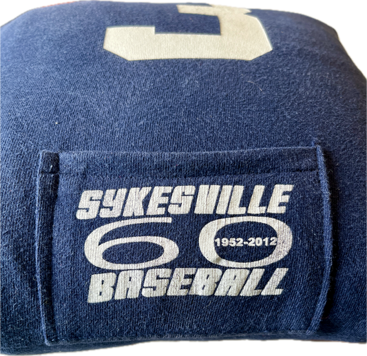 Sports Jersey Keepsake Pillow – Custom Throw Pillow from Your Game-Day Shirt. 14" x 14" Pillow